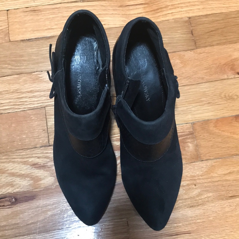 Black booties
